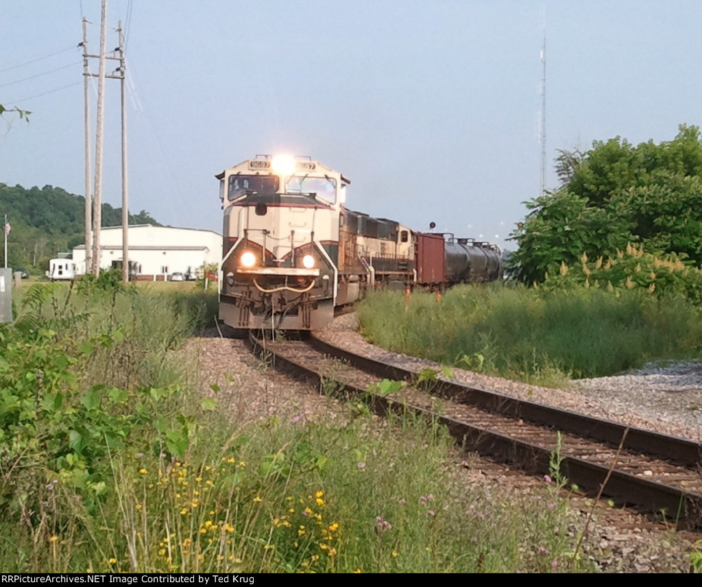 BNSF 9687, 9892 &amp; 9779
